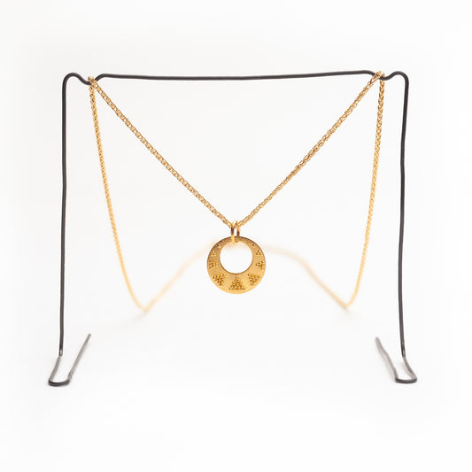 Lunar cycle chain | 900 Gelbgold