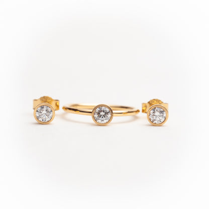 Perfect match 0,75 ct. | 750 Gelbgold