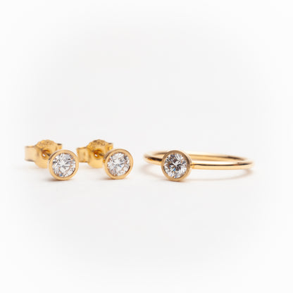 Perfect match 0,75 ct. | 750 Gelbgold